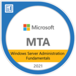 MTA - Windows Server Administration Fundamentals